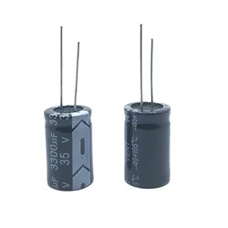 알루미늄 전해 캐패시터, 35V3300uf, 16x25mm, 35wv, 35vdc, 3300mf, 3300MFD, 35v, 3300uf, 35v3300mf, 3300mf35v, 35v3300MFD