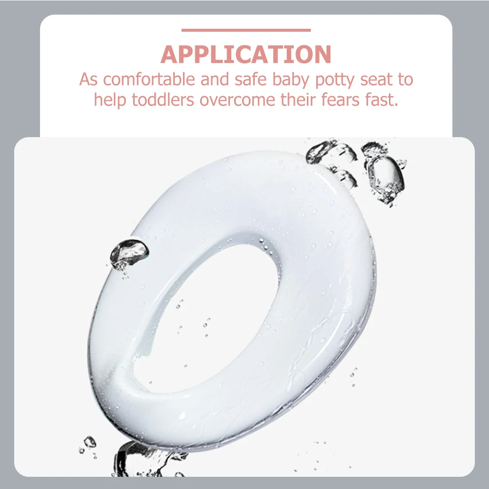 

Portable Childrens Toilet Seat Potty Training for Toddler Kids Soft Seats Removable Design Anti Splash Easy