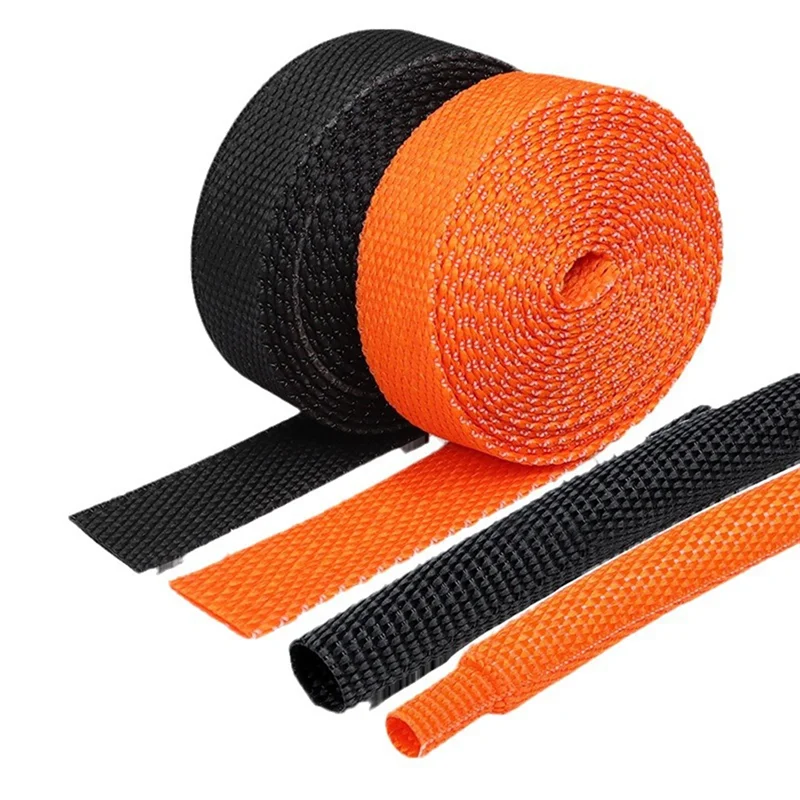 ABKR-Усадочная плетеная кабельная муфта, изоляционная огнестойкая защитная втулка для термоусадочной трубки, финишер кабеля