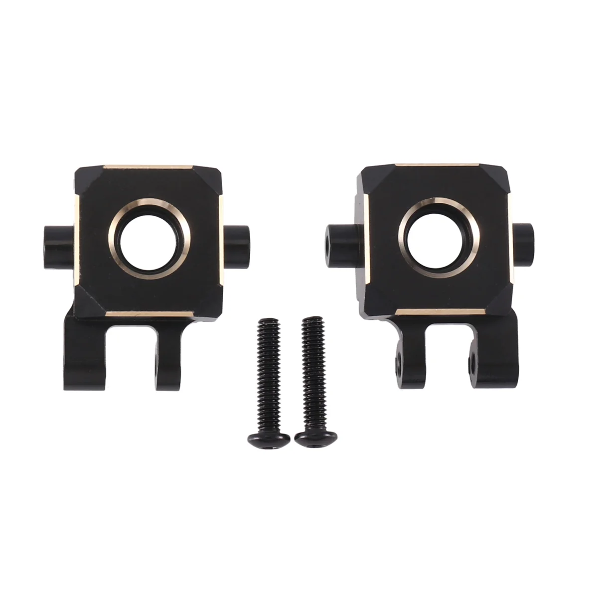 

2Pcs Brass Steering Block Steering Knuckle 9737 for TRX4M -4M 1/18 RC Crawler Car Upgrade Parts Accessories