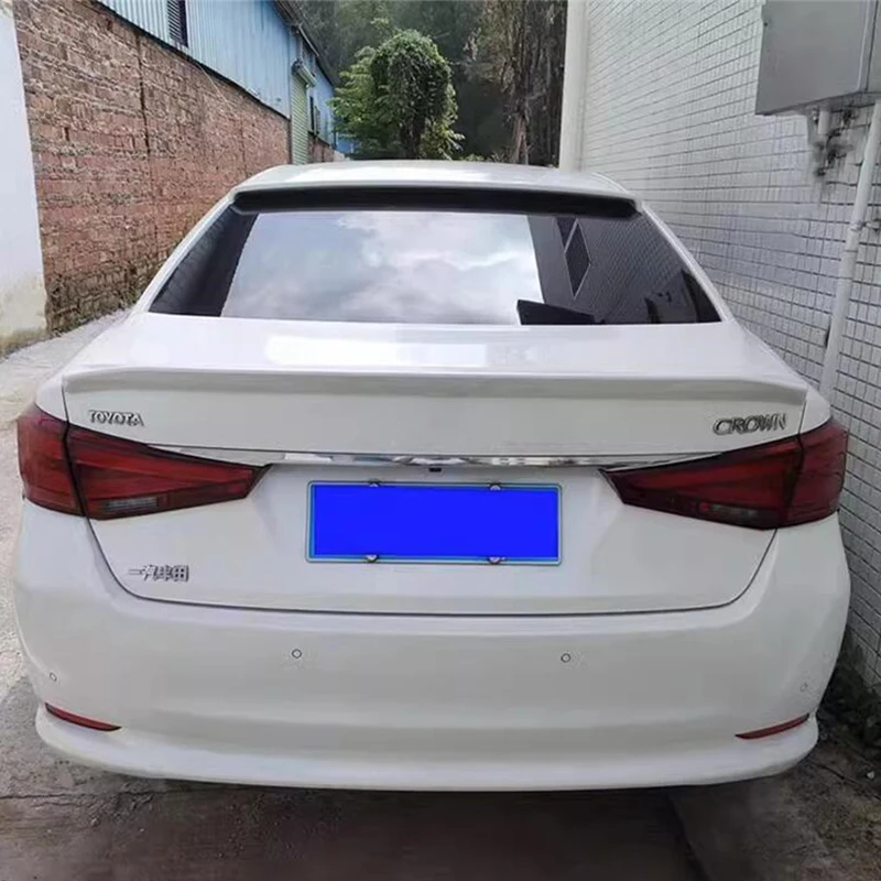 

Спойлер багажника автомобиля, аксессуары, Toyota Crown, АБС-пластик, комплект кузова багажника, хвостовое крыло, 2015, 2016, 2017, 2018, год