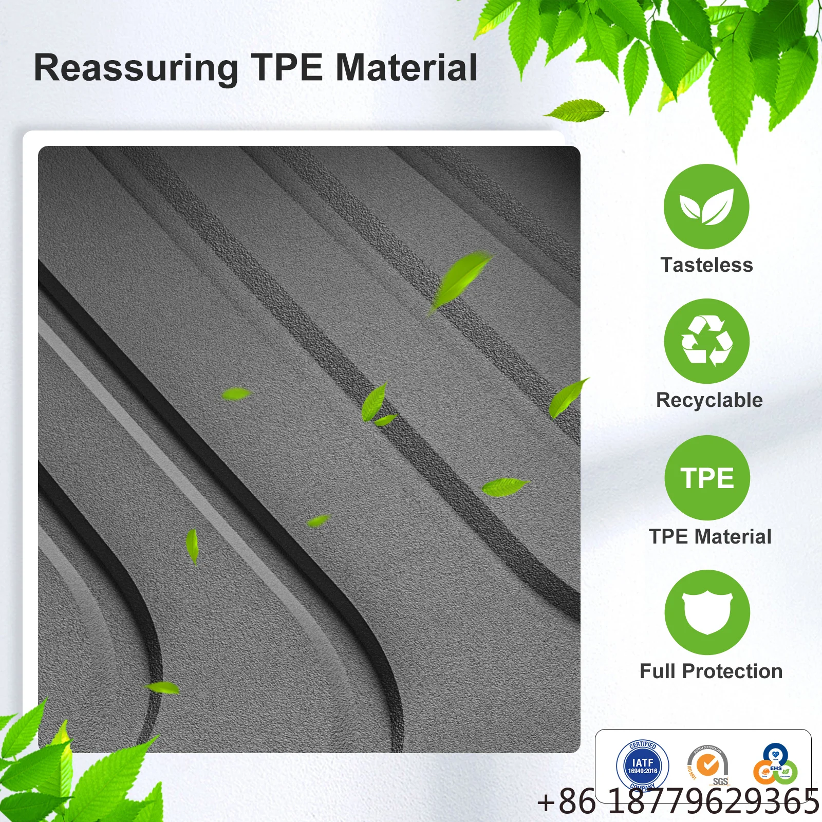TPE Waterproof Car Floor Mats Cargo Liner Trunk Pad SUV Fitment 2024-2026