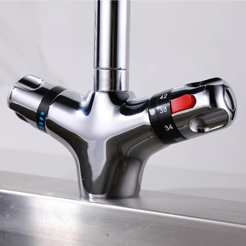 BAKALA Thermostatic Kitchen Faucets mixer taps wash basin sink faucets bathroom basin sink mixer water tap torneira griferia