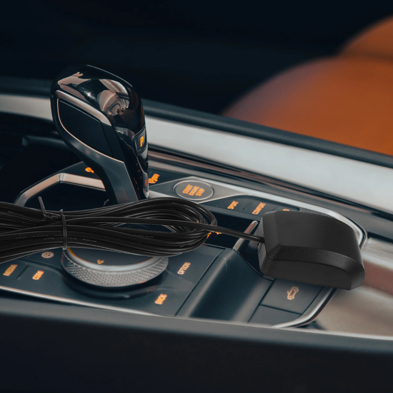 

GPS Antenna for Car Dashboard Camera Sma Male High Gain Navigation Module with Amplifier Filter Stable Signal Reception