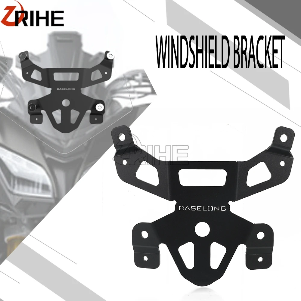 Riser Windshield Bracket For Yamaha Tracer 900 18 2020 Motorcycle Windscreen Holder Extended Support Tracer 9 GT+ 2023 2024 2025