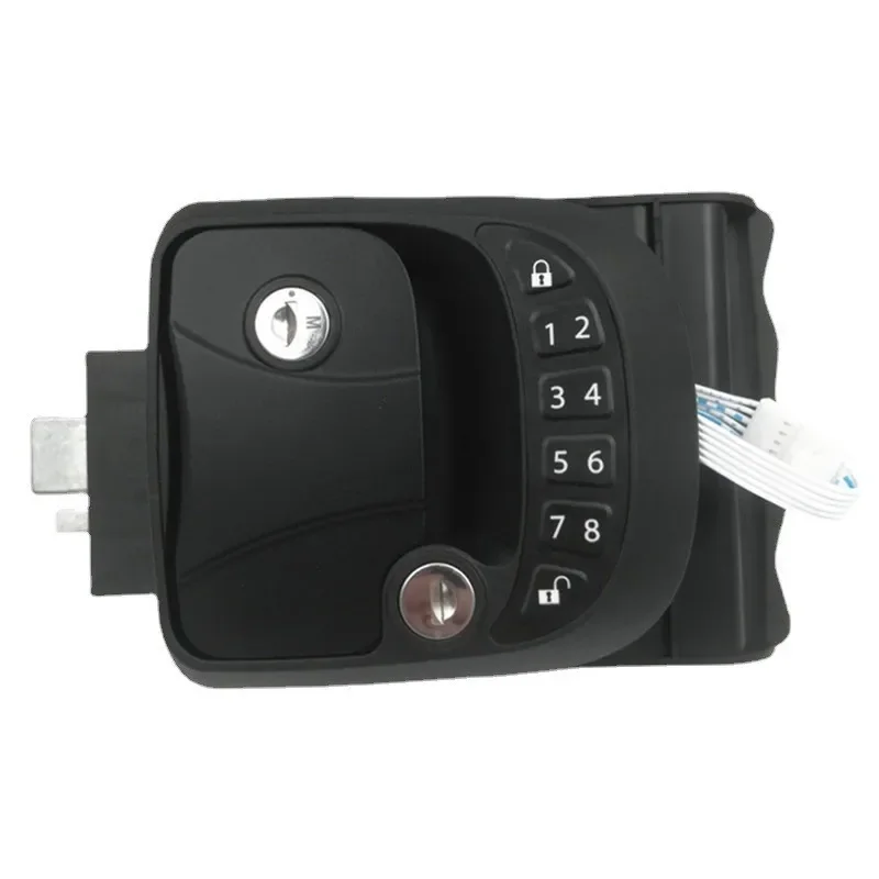 RV lock, intelligent remote control mechanical combination lock, car camp ship button electronic door lock