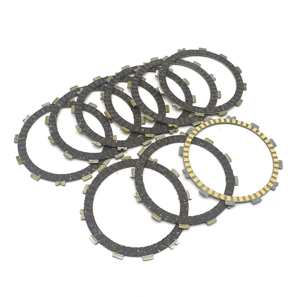 Motorcycle Clutch Friction Plates Disc For KAWASAKI KSF400 KFX400 A3 A6F 2005-2006