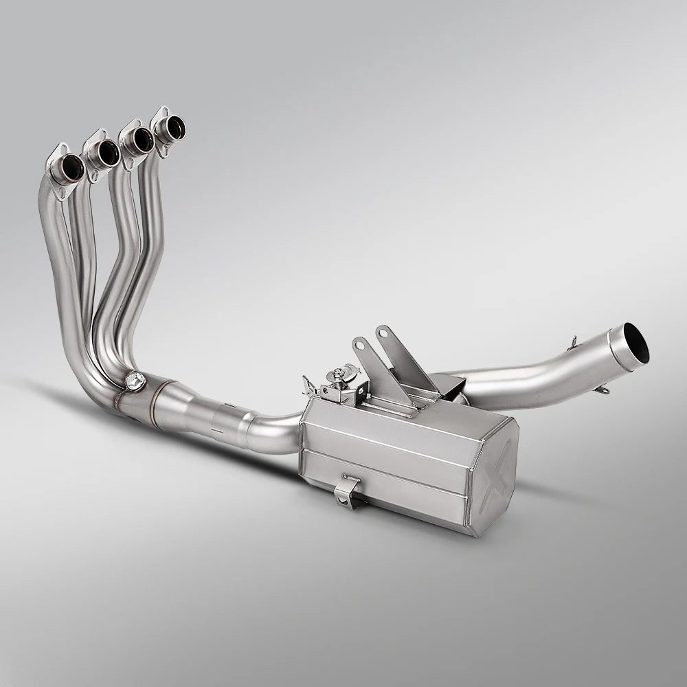 Motorcycle Complete Full Exhaust System Header Pipe For ZXMOTO 500RR Direct Connect To OEM Original Vehicle Exhaust