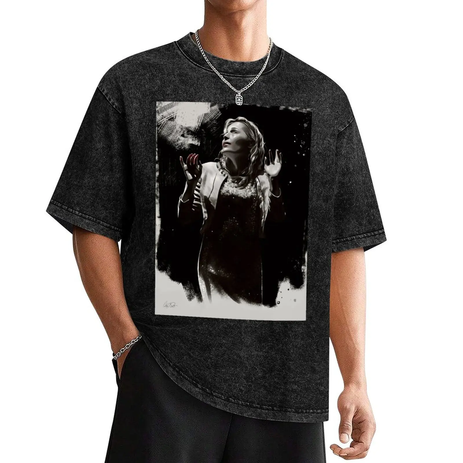 

Blanche Dubois n°6 'chiaroscuro' T-Shirt blacks vintage anime shirt Men's t shirts