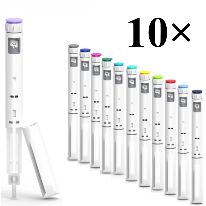 

10PCS Anti Wrinkle Beauty Pen, Disposable Injection Pen, Peptide Injection Pen (excluding Drugs), High-precision 3ML