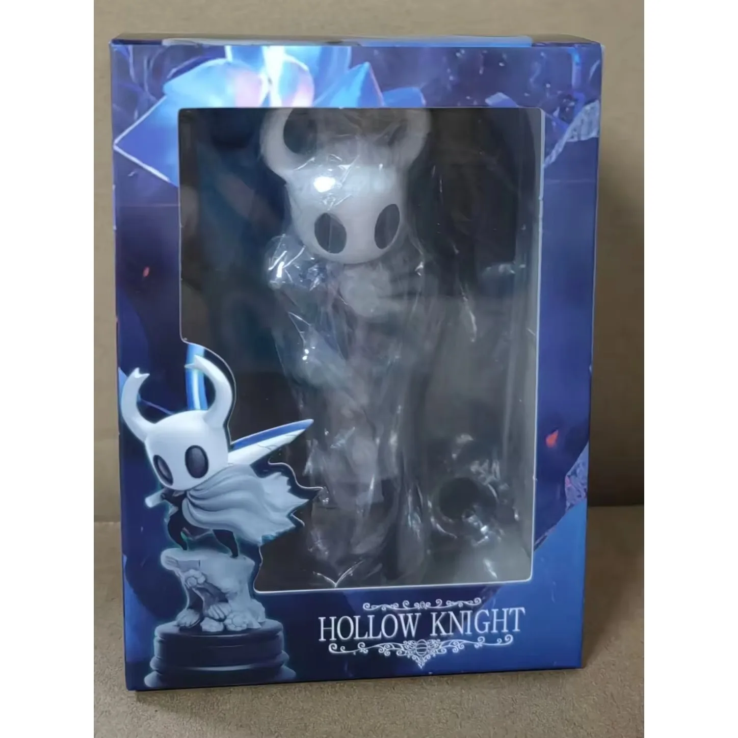 Beliebte Hollow Knight Little Knight Anime-Figur, handgefertigtes Modell, Spielzubehör, Chassis, handgefertigt, PVC-Statue.