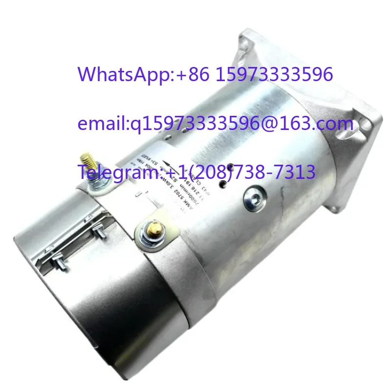 AMK5702 DC Hydraulic Lift Motor 24V 3KW Fit Noli Electric Stacker Forklift, Low Noise High Torque Lifting Pump Motor