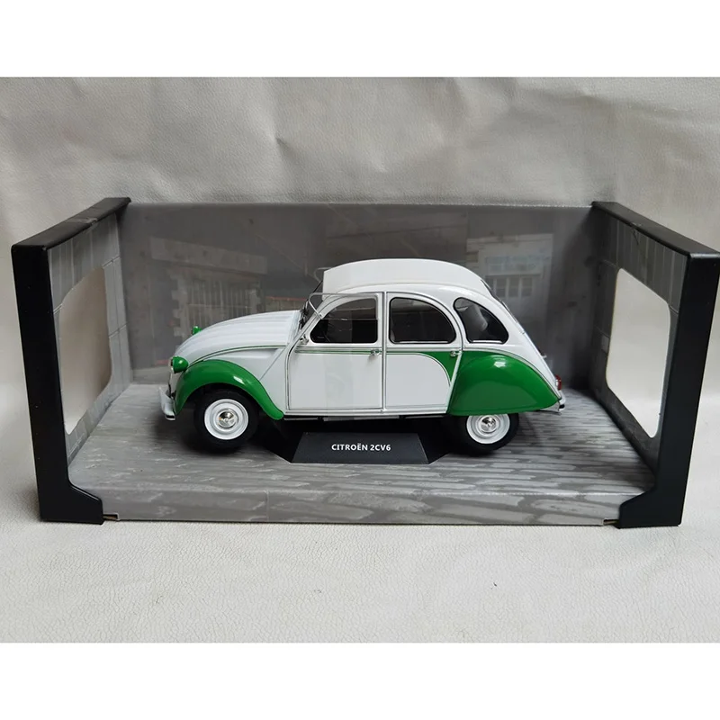 SOLIDO 1/18 Scale CITROEN 2CV6 1985 Alloy Car Model