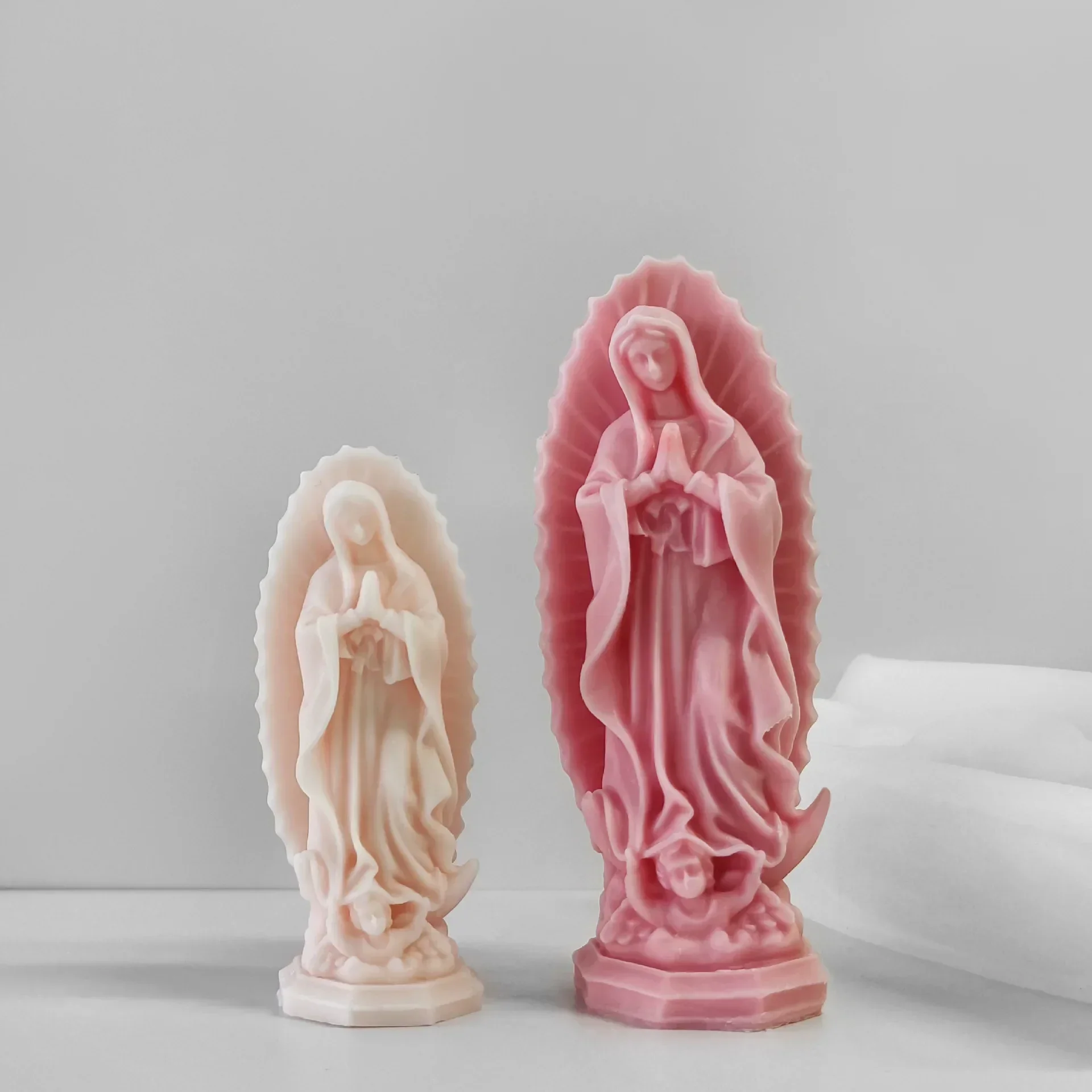 

Goddess Mold Portrait Candle Plaster Resin Ornament Mould Soy Wax Candle Making Supplies