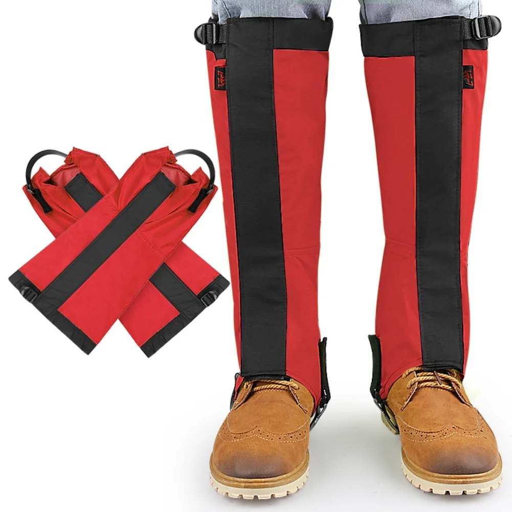 

Полная защита для зимних видов спорта: аксессуары для походов, водонепроницаемые накладки на ноги, ветрозащитный барьер, водонепроницаемая ткань, регулируемые ремни.