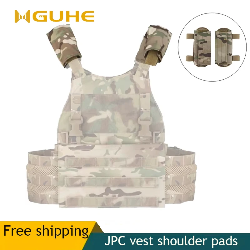 

Non-Slip Shoulder Pads for Hunting Vest, Outdoor Backpack, Breathable Tactical Cushioning