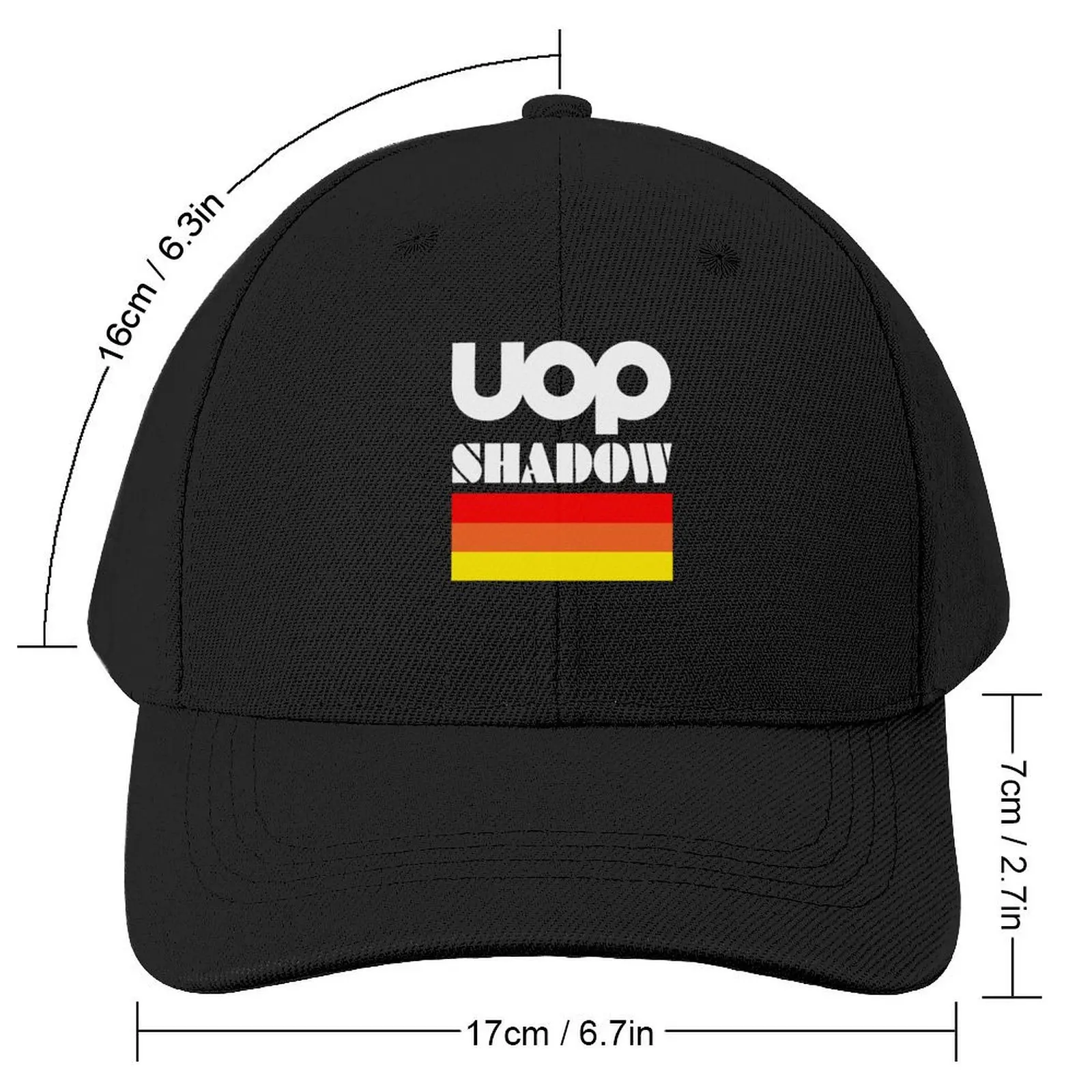 UOP Shadow retro F1 sponsor block logo - small Baseball Cap Fishing cap Dropshipping Custom Cap Women's Beach Visor Men's