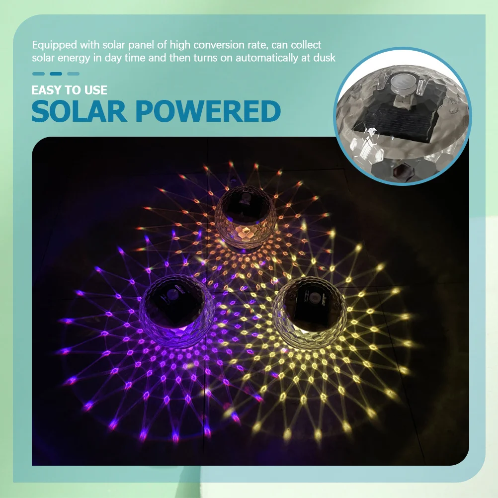 

Floating Pool Light Solar Powered Waterproof Color Changing Led Pond Lamp Decor For Garden Outdoor Swimming Pool Landscape