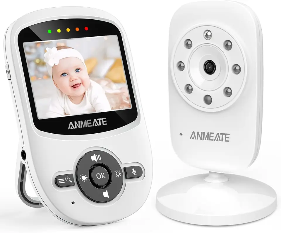 Advanced Wireless Baby Monitor with Camera and Night Vision
