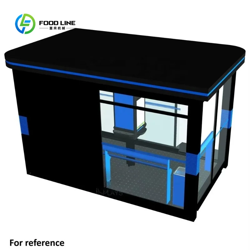 Customized Street Furniture -Customized Service Smoking Kiosk Use for Public Places