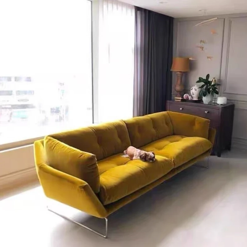 Fashion creative beauty salon clothing store studio down small apartment sofa