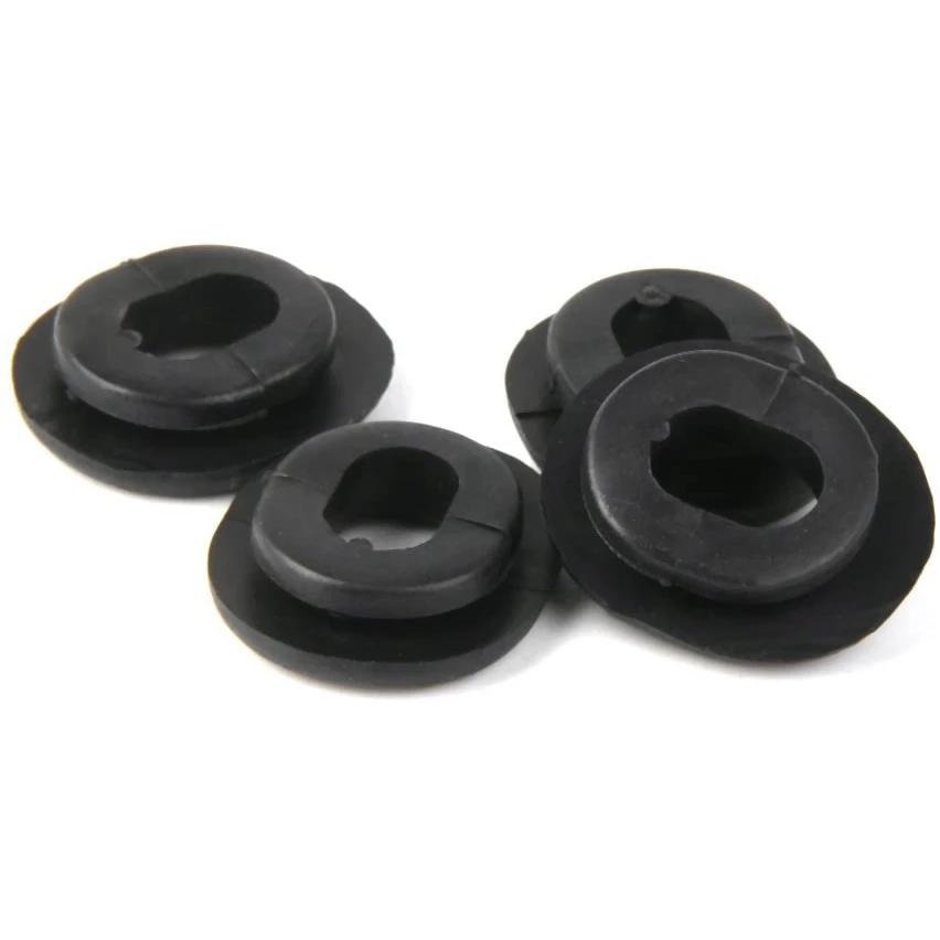 AB98-12Pcs Motorcycle Rubber Side Cover Grommets Replacement Gasket Fairings For CG125