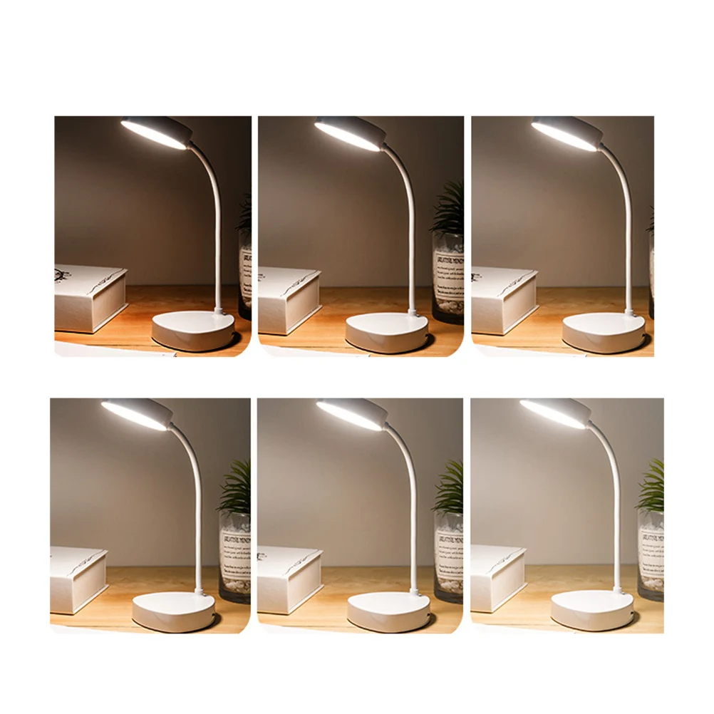 

LED Foldable Night Lamp Desktop Reading Touch Sensor Dimmable 3 Temperatures Adjustable Energy Saving Environmental Protection