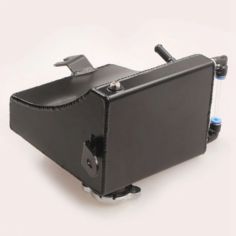 Tanque de água auxiliar do líquido refrigerante do radiador do carro 1.5l pode tanque de água auxiliar para nissan 240sx s13 1989-1994 alumínio