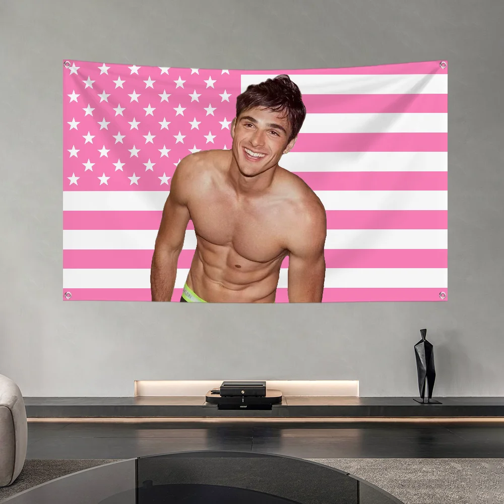 J-Jacob E-Elordi American Flag Large Size Shop Art Promotion Advertising Booth Flag Hanging Banners