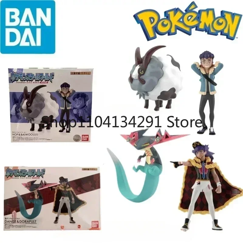 

Оригинальный Bandai Pokémon Dandi Dragon Scale World Galar Region Hope Wooly Ram, подарок на день рождения, игрушка, Коллекционная фигурка