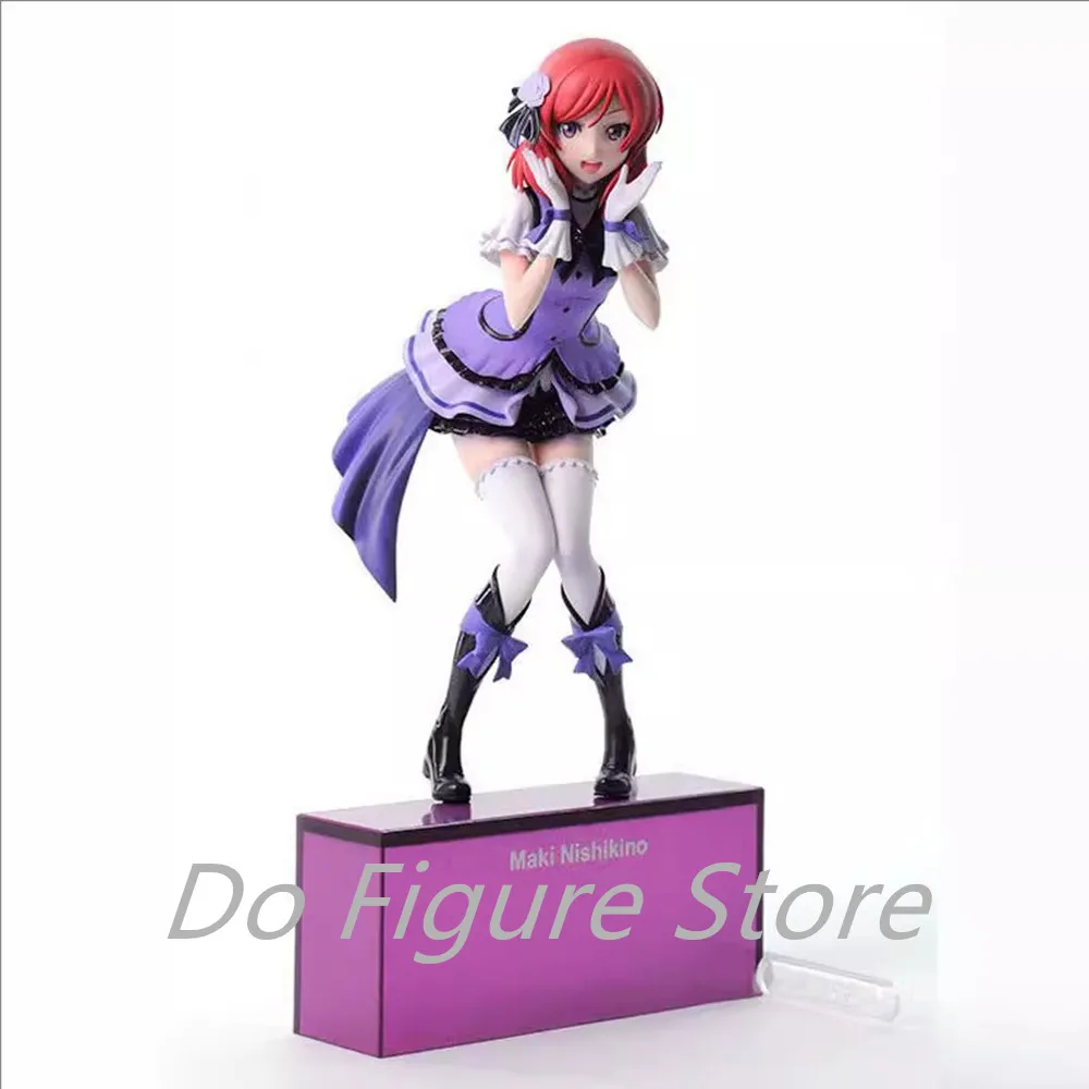 Anime Love Live! Birthday Figure Project - Maki Nishikino 1/8 Complete PVC Action Figure Collectible Model Kids Toys Doll 22cm