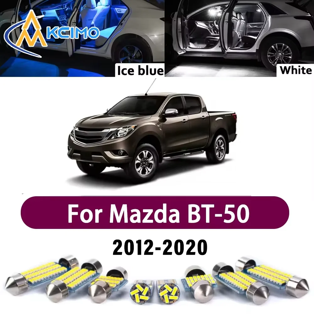 

New Canbus Number Plate Bulb For Mazda BT-50 2012-2020 Interior Reading Map Bright Premium Map Dome Easy Install Mirror Lights