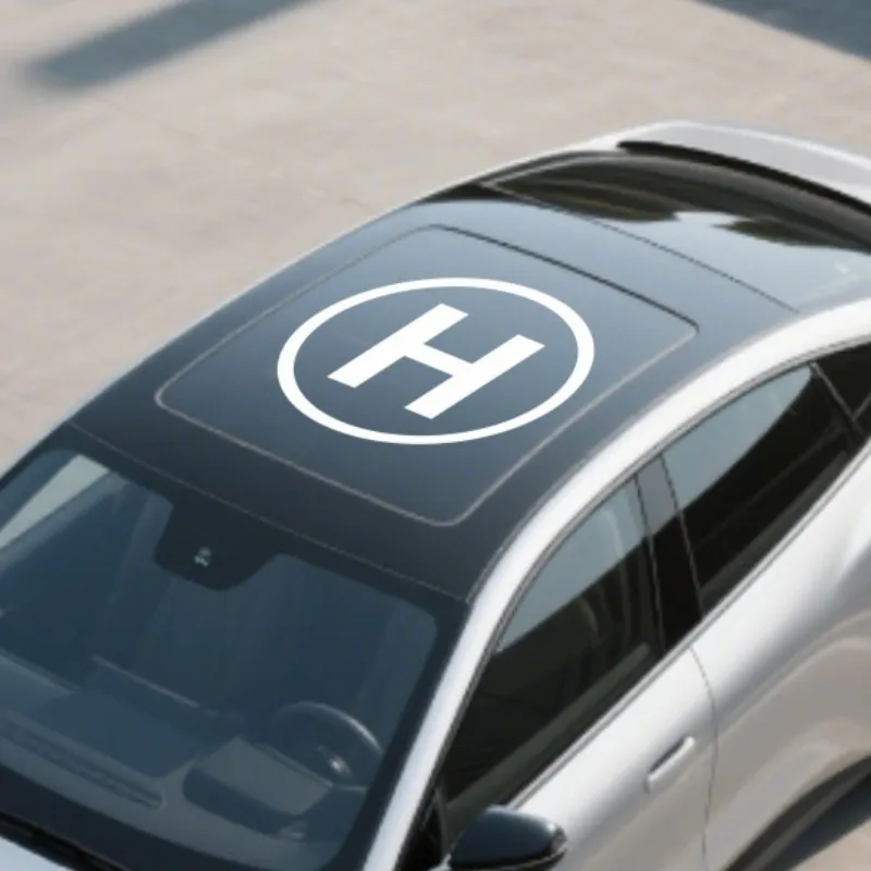 

Car Roof Sunroof Drone Landing Pad Sticker | 1087X Auto Club Custom-Made Version