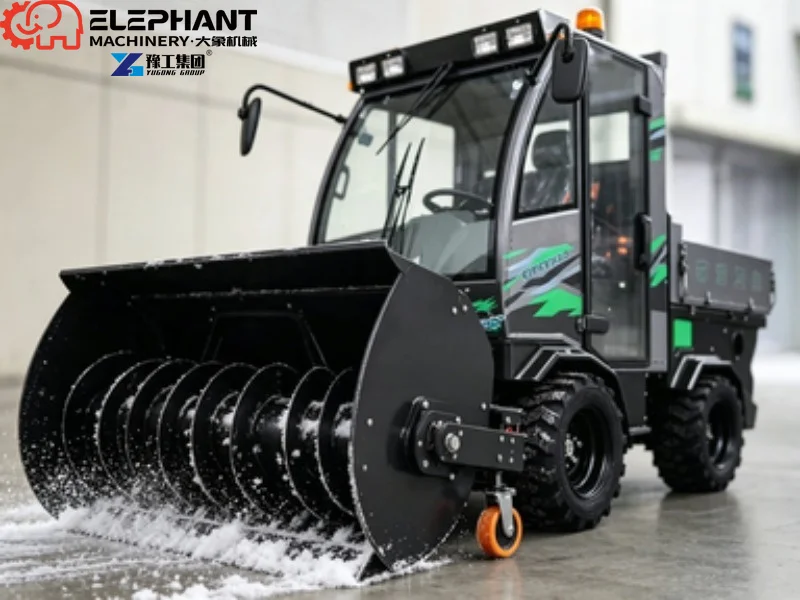 Universal ATV Diesel Snow Sweeper Attachment - Heavy Duty Snow Removal Tool For ATV/UTV Winter Work