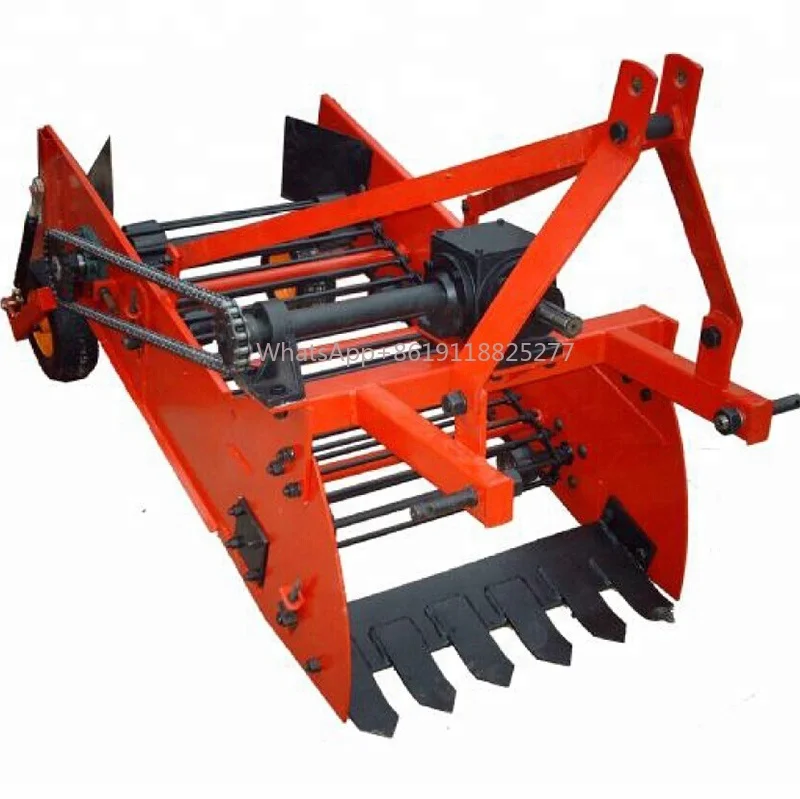 Agricultural Small Potato Harvester Potato Digger single row 3 point small PTO Tractor CE approved