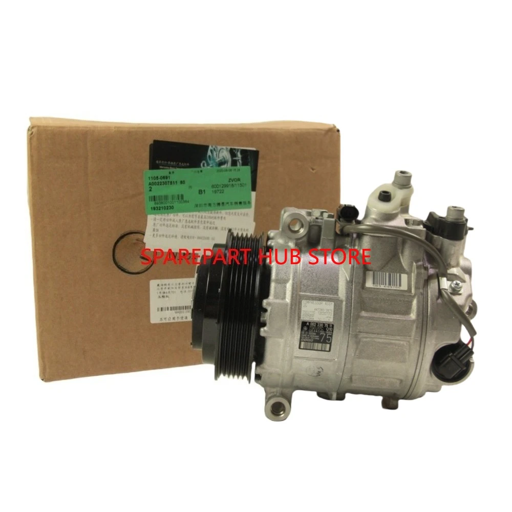 OEM A0022307511 0022307511 Компрессор кондиционера для Mercedes-Benz W251 W221 R350 R320 R400 S350 OEM A0022307511 0022307511 Компрессор кондиционера для Mercedes-Benz W251 W221 R350 R320 R400 S350