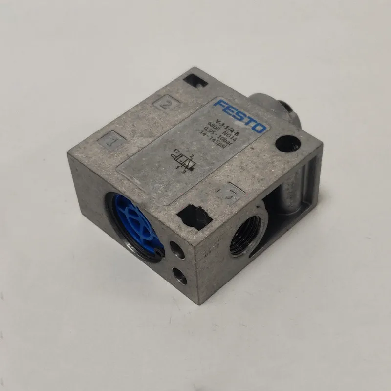 FESTO Direct-acting round head valve V-3-1/4-B 6808 R-3-1/4-B 8985