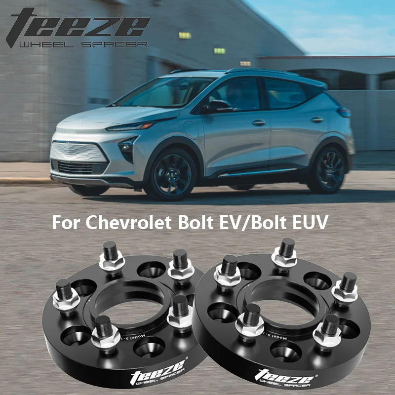 2/4PCS 5x105 CB 56.6 Para Chevrolet Bolt EV / Bolt EUV Placa de Brida T6-7075 Separadores de Rueda de Aleación de Aluminio Adaptador de Cubo Ensanchado