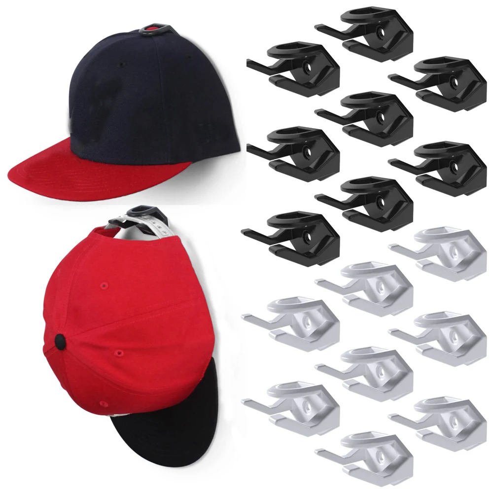 

5/8pcs Baseball Cap Rack Hat Holder Rack Organizer Storage Modern Baseball Caps Hangers Rack Hanging Organizer for Door Wall