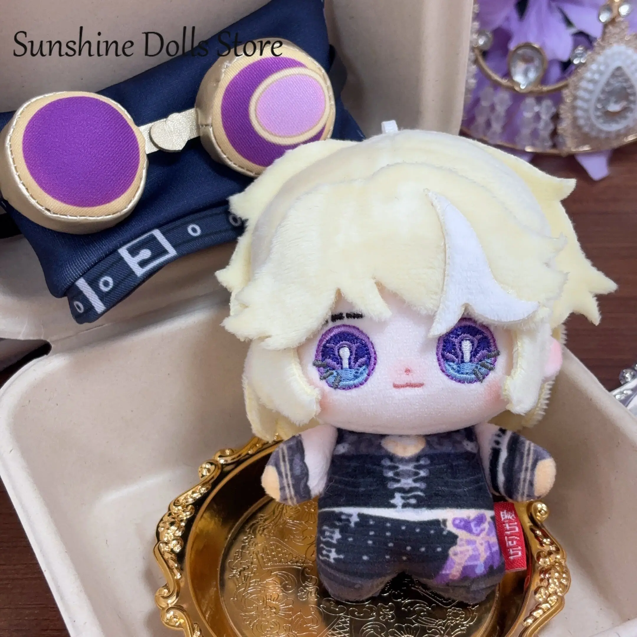 

Милый аниме-персонаж Identity Ⅴ Трейси Резник Механик Lock Core ‌ Плюшевая кукла-подвеска из хлопка, 10 см, оригинальная, в мультяшном стиле