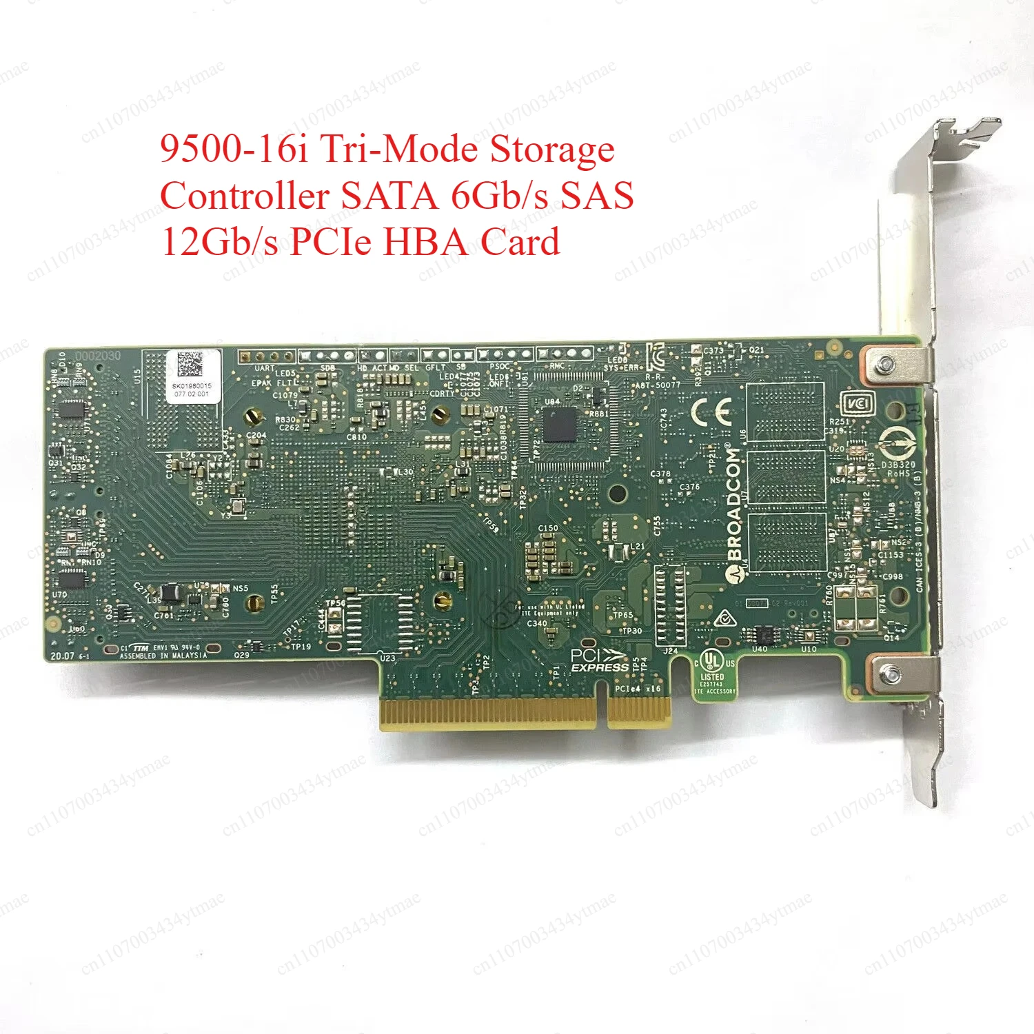 

9500-16i Tri-Mode Storage Controller SATA 6Gb/s SAS 12Gb/s PCIe HBA Card
