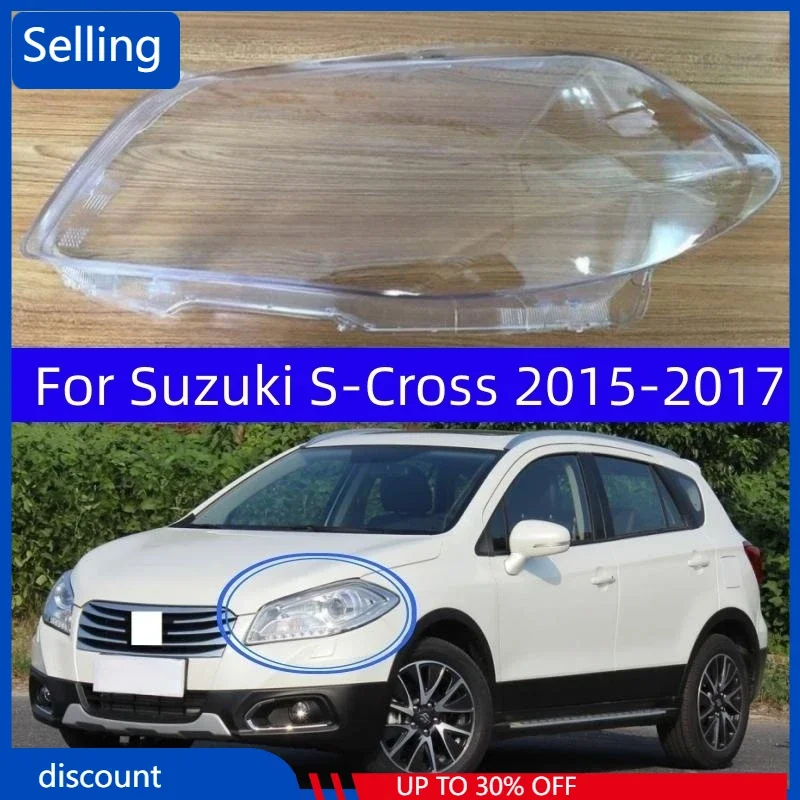 

For Suzuki S-Cross 2015 2016 2017 Accessories For The Car Replace A Transparent PC Lights Shell Headlight Lampshade