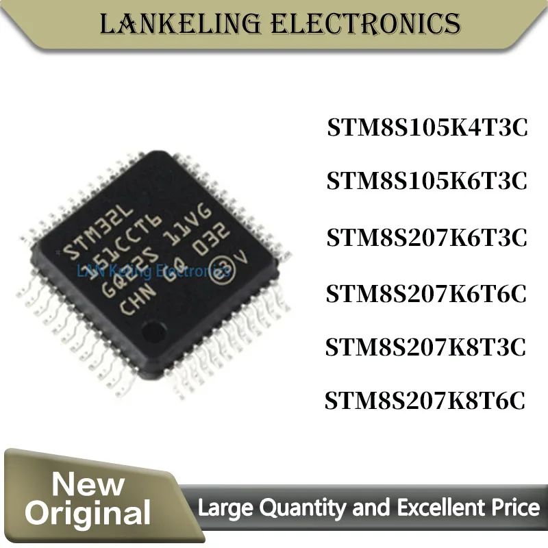 STM32L151C6T6 STM32L151C8T6 STM32L151CBT6 STM32L151CBU6 STM32L151CCT6 STM32L151CCU6 100% Brand New Original Chip IC MCU