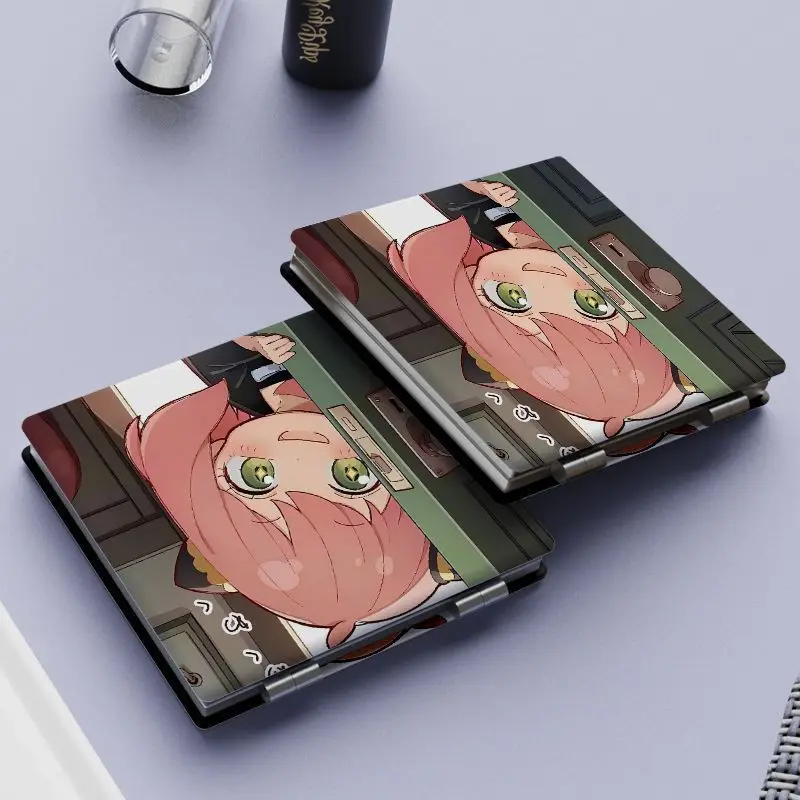 スパイファミリーアーニャミラークリエイティブイン高価値 DIY 漫画アニメ学生かわいいミニポータブル折りたたみポータブルポータブルミラー