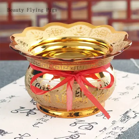 Keramik-Räuchergefäß, Ornamente, Tempel, Opfer-Räuchergefäß, buddhistische Lieferungen, Heimtextilien, Beten für eine Glücksverheißung