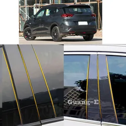 Car PC Material Pillar Post Cover Door Trim Window Molding Sticker Plate Accessories For Chevrolet Orlando 2018 2019 2020-2023