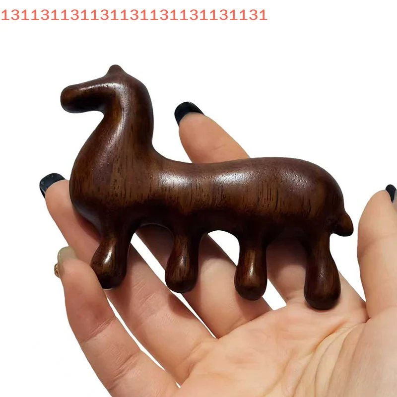 

Щетка для точки кожи головы зодиака для релаксации, массажная расческа для терапии меридиана сандалового дерева с дизайном грубых зубов