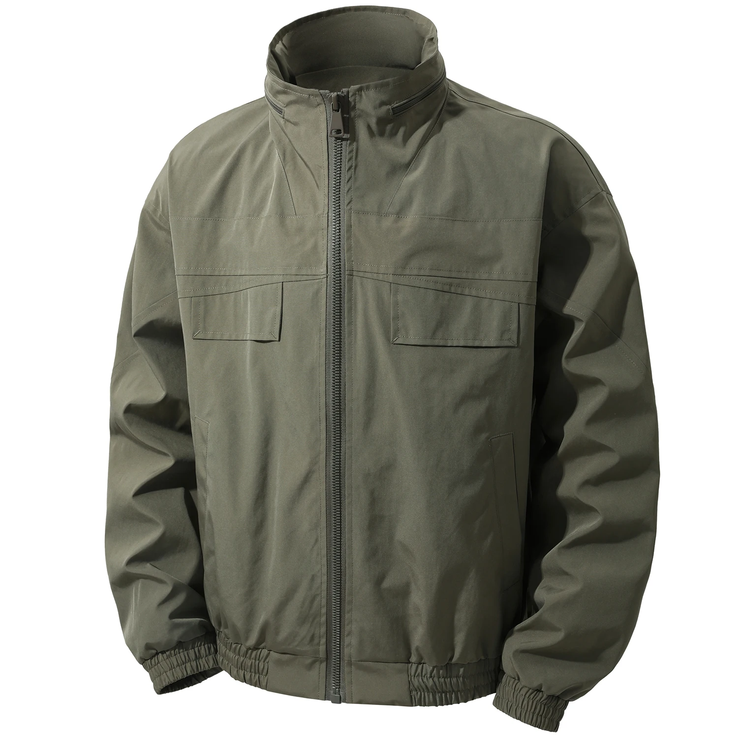 Men's Concealable Hat Windbreaker Jacket American Style Waterproof Outdoor Hooded Coat for Sports Field Climbing Streetwear