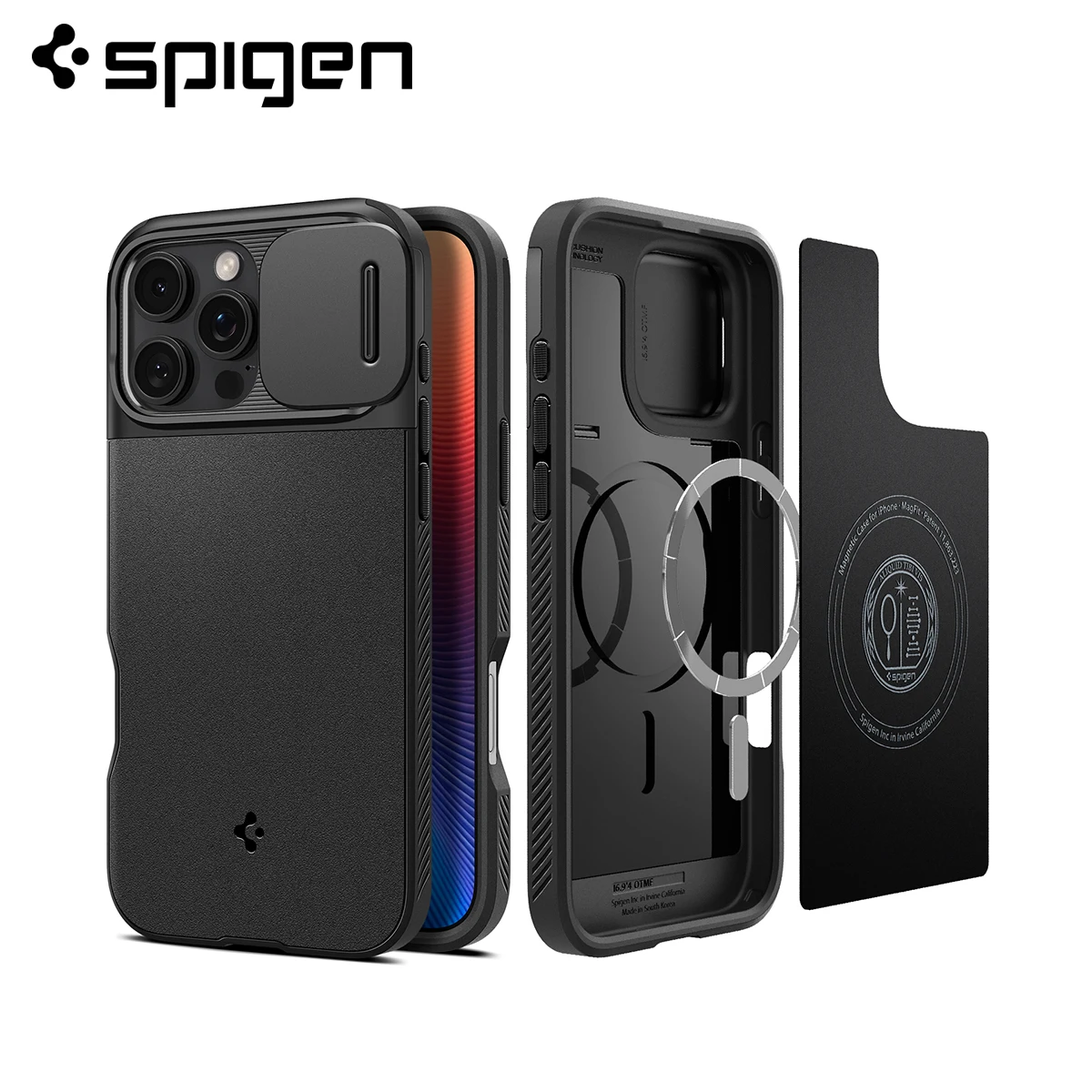 Etui Spigen Optik Armor MagFit iPhone 16 Pro Max / 16 Pro (2024) Magsafe Case