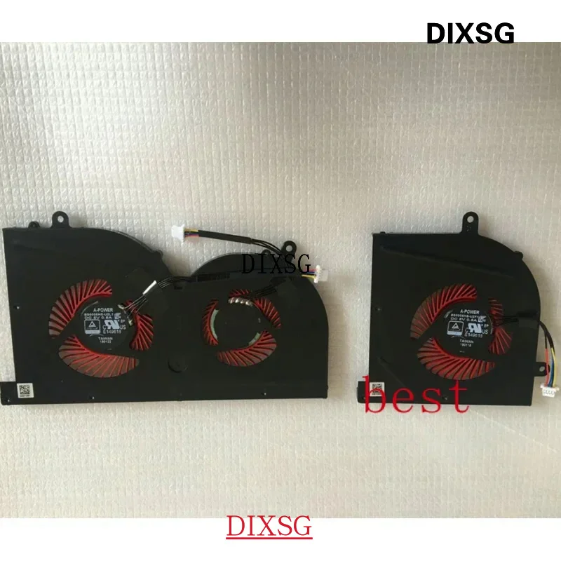 New Original laptop CPU cooling fan for MSI gs63 gs63vr gs73 gs73vr MS-16K2 16k 3 MS-16K4 MS-17B7 BS5005HS-U2F1-U2L1 dc5v